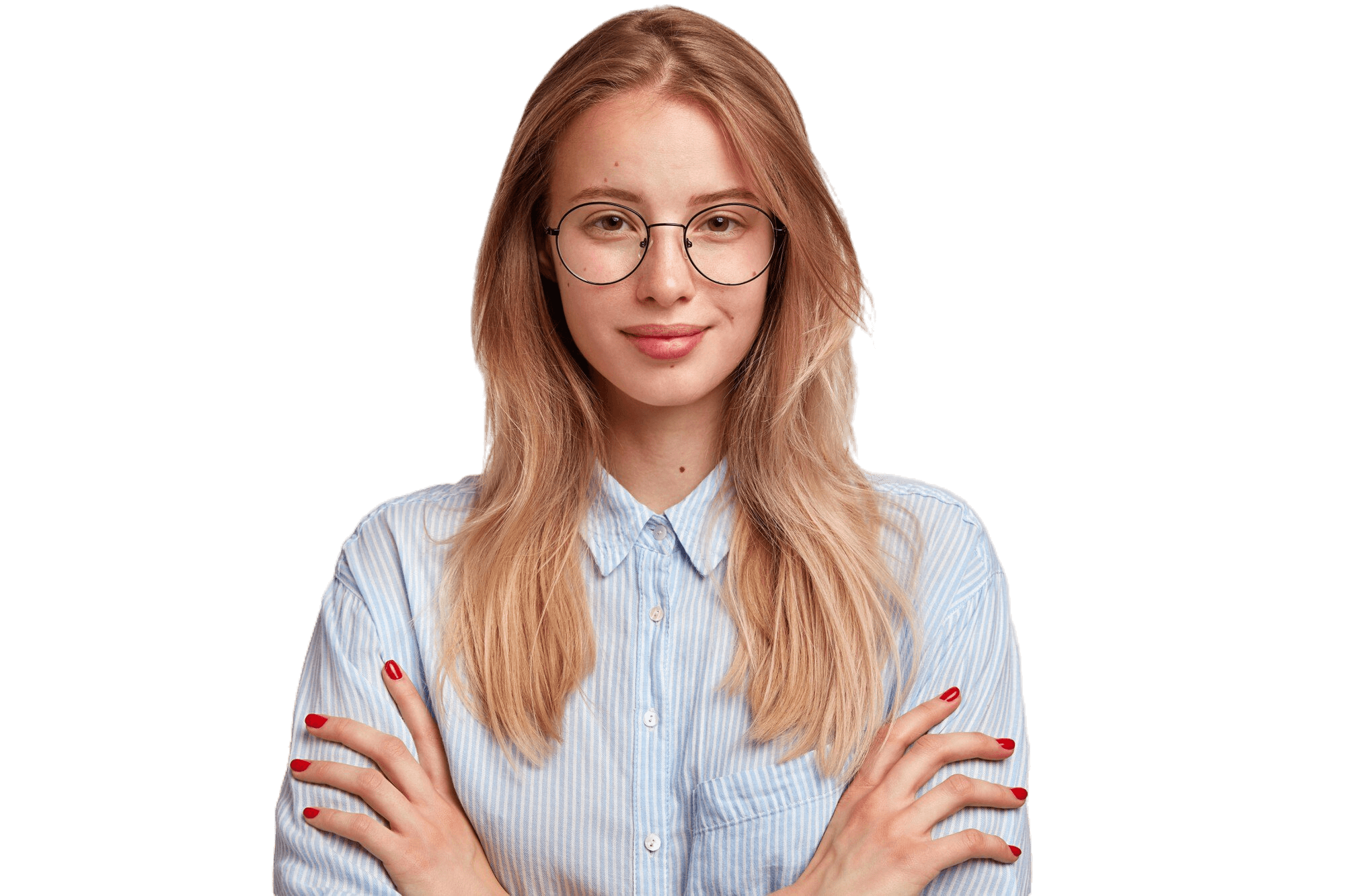 Women in goggle